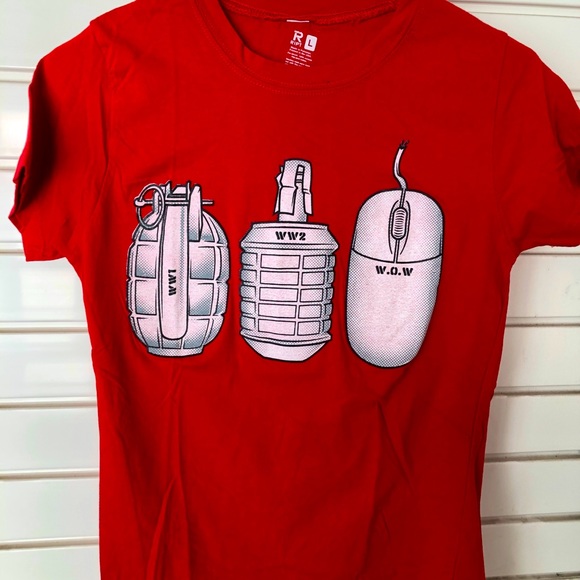 World of Warcraft-inspired tee - women’s L - Picture 1 of 3